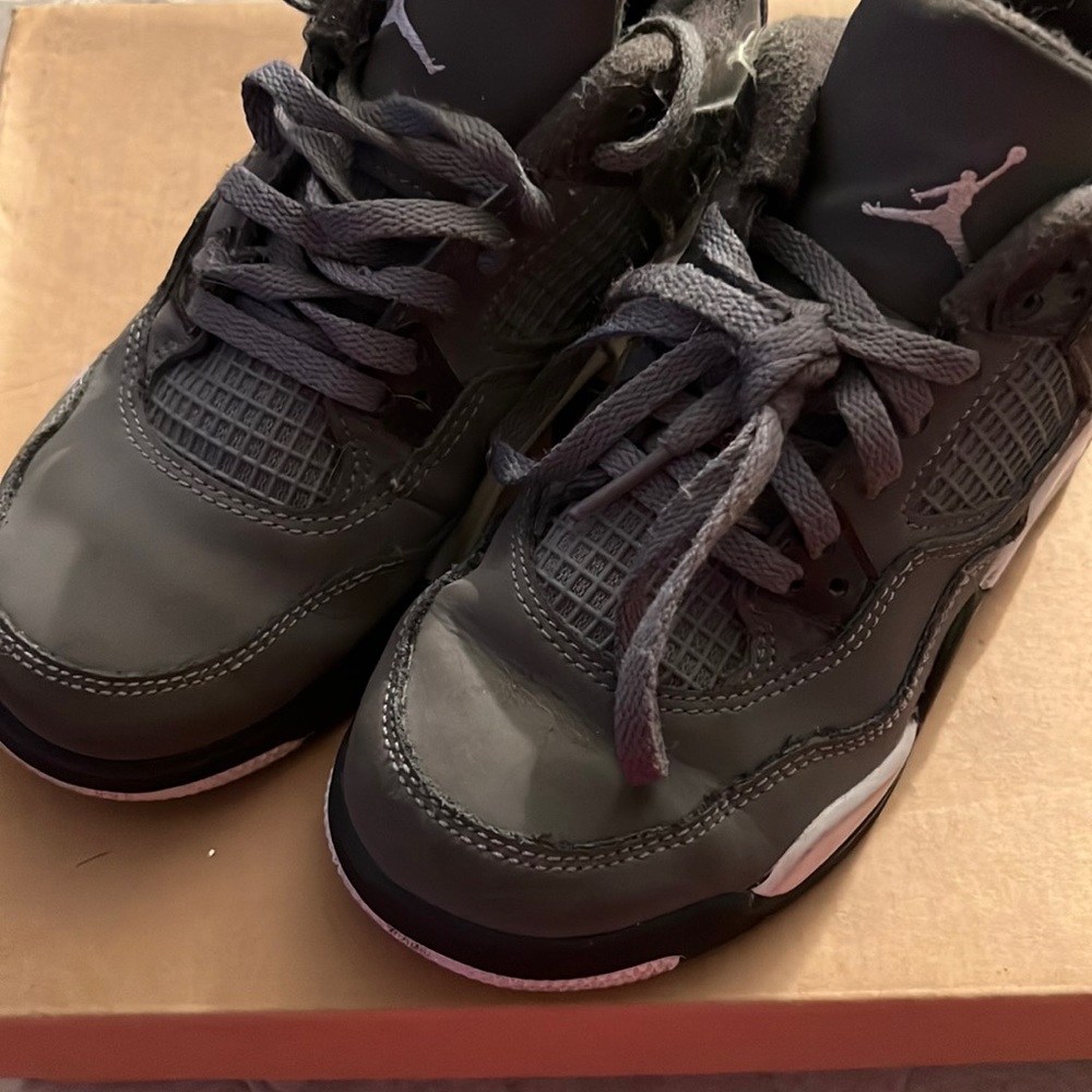 Grey Jordan 4s